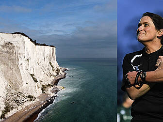 Racing the Irish rugby team to...